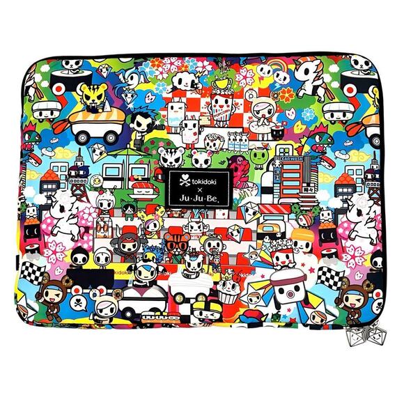 JuJuBe Tokidoki Sushi Cars MegaTech Laptop Case / Sleeve 17” Teflon Agion - Rare - Picture 1 of 8